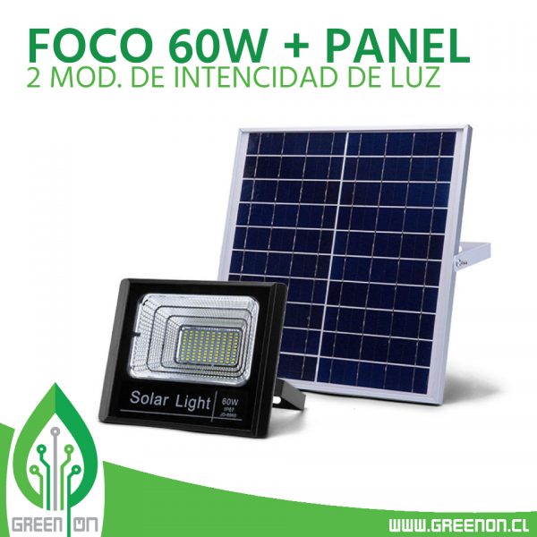 FOCO 60W + PANEL SOLAR - Image 2