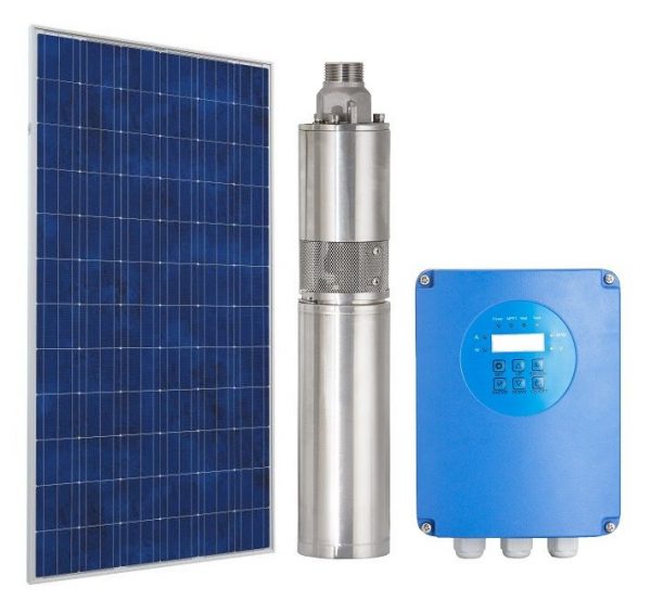 Kit Bomba Solar Pozo Profundo 3 Pulg 24V 1.5m3/hr 70mca 230W + 1 Panel 330W - Image 2